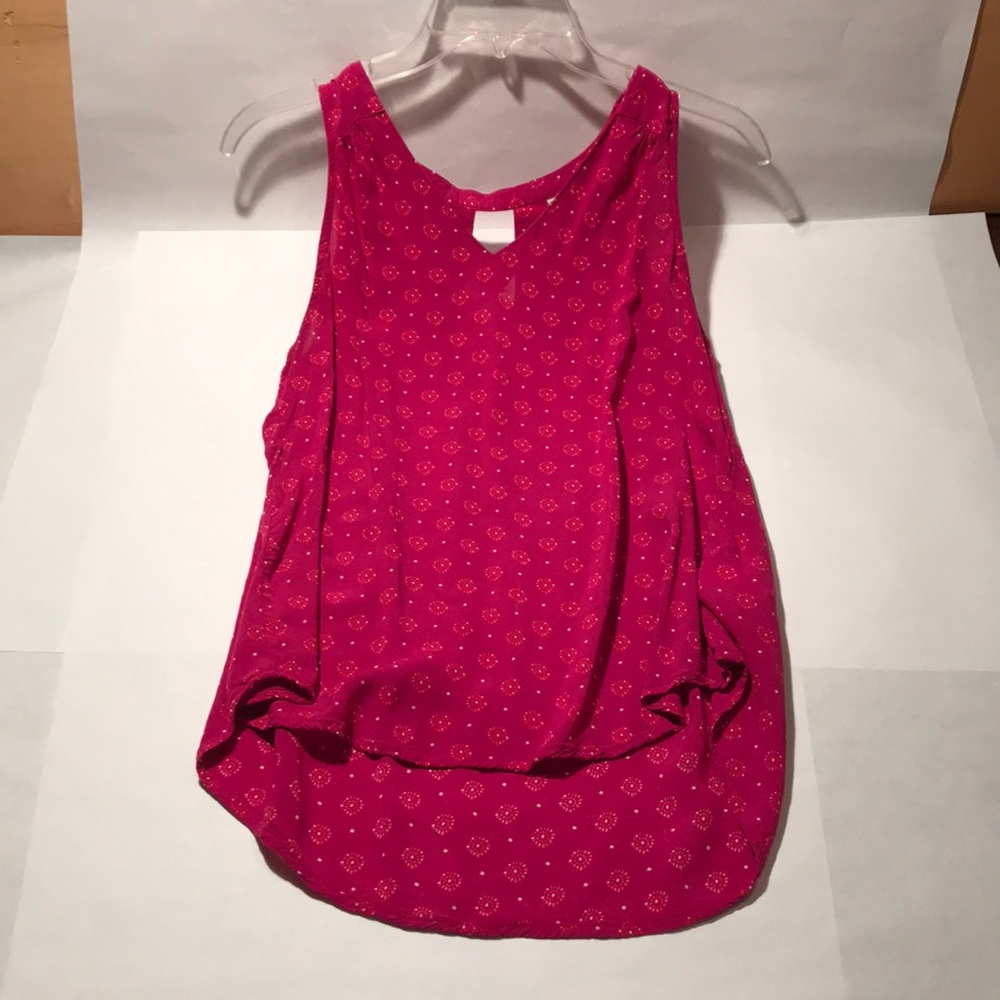 Geometric Pink Blouse